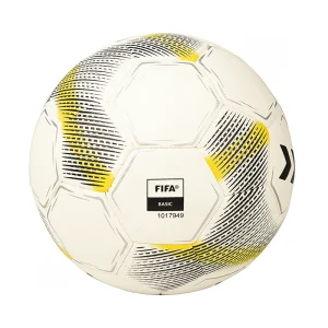 توپ فوتبال دوختی هیومل-1001|سفید/زرد