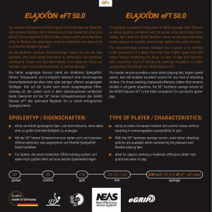 رویه راکت پینگ پنگ جوو الکسون eFT 50