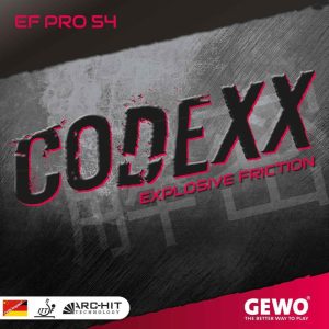 رویه راکت پینگ پنگ CODEXX EF PRO 54