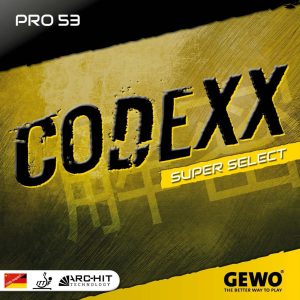 رویه راکت پینگ پنگ Codexx Pro 53 SuperSelect