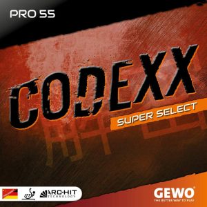 رویه راکت پینگ پنگ CODEXX PRO 55 SUPER SELECT